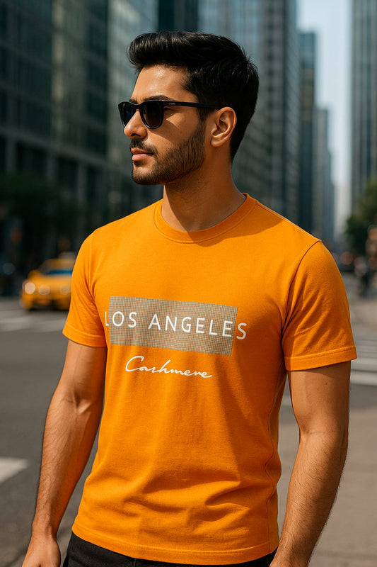 TOOFIT  trendy printed Men's Super Combed Cotton Rich Solid  Round Neck Regular Fit Half Sleeve T-Shirt